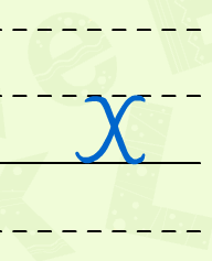 小写字母x