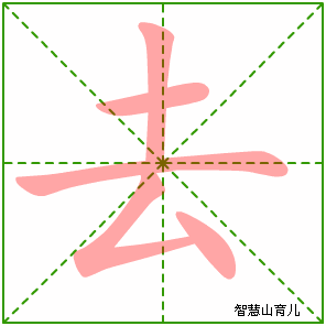 去字写法 去的笔顺