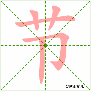 节字写法 节的笔顺