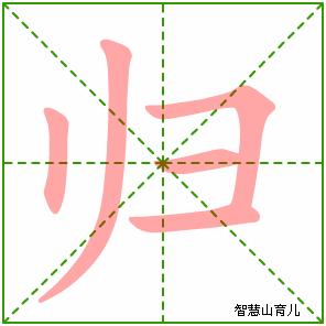 首页逐笔笔画:(表格可左右拖动) 归的笔画数:5 归的部首:彐 归的结构