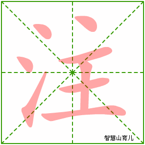 注字写法 注的笔顺