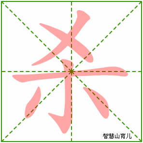 杀字写法 杀的笔顺