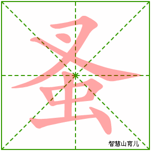 蚤的笔顺