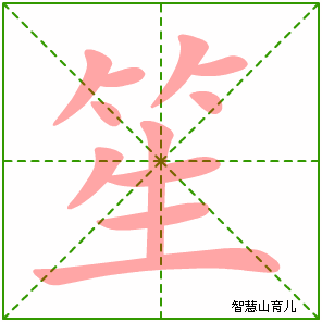 笙的笔顺