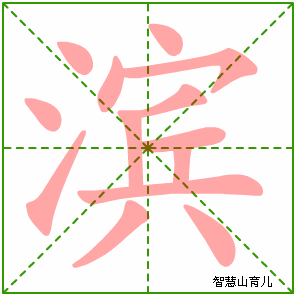 首页 逐笔笔画:(表格可左右拖动) 滨的笔画数:13 滨的部首:氵 滨的