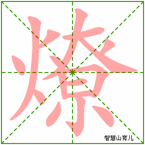 燎的笔顺